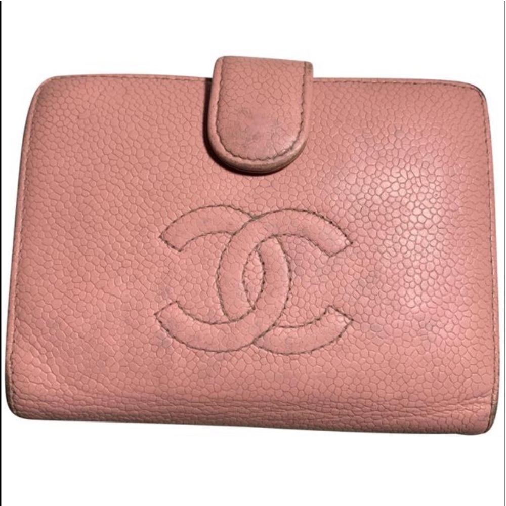 Authentic Chanel Light Pink Wallet